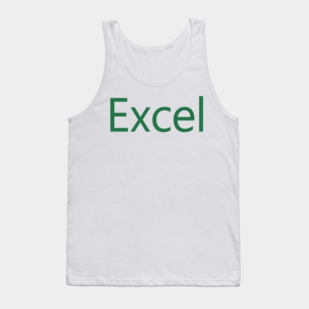 Excel spreadsheet Tank Top by ghjura